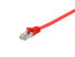 Фото #3 товара Equip Cat.6A U/FTP Flat Patch Cable - 3.0m - Red - 3 m - Cat6a - U/FTP (STP) - RJ-45 - RJ-45