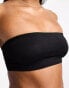 Фото #3 товара ASOS DESIGN Maya mix and match sleek bandeau bikini top in black - BLACK