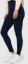 Фото #7 товара Kuschel Leggings mit Norweger-Muster blau Gr. 40/42, 100 DEN, 1 St