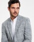 Фото #3 товара Men's Classic-Fit Windowpane Sport Coat