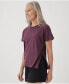 Фото #3 товара Women's Featherweight Slub Over d Tee