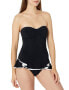 Profile by Gottex 294710 Belle Curve Bandeau Swimdress One Piece FR-38 (USA 8)