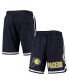 Фото #1 товара Men's Navy Indiana Pacers Team Chenille Shorts