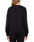 ფოტო #2 პროდუქტის Women's Knit V-Neck Sweater