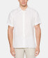 Men's Linen Short-Sleeve Button-Front Shirt