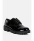 Фото #2 товара whittle patent lace up derby shoes