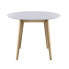 Orion DropLeaf 100cm Round Wooden Table - фото #3