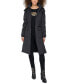 ფოტო #6 პროდუქტის Women's Hooded Quilt-Lined Raincoat