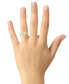 ფოტო #2 პროდუქტის Diamond Pear Twist Shank Engagement Ring (5/8 ct. t.w.) in 14k Gold