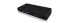 ICY BOX IB-DK2251AC - Wired - USB 3.2 Gen 2 (3.1 Gen 2) Type-A - 3.5 mm - 10,100,1000 Mbit/s - Black - 5 Gbit/s