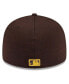 Фото #3 товара Men's Brown San Diego Padres 2024 Clubhouse Low Profile 59FIFTY Fitted Hat