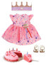 Фото #1 товара BABY born Deluxe Happy Birthday Set Комплект одежды для куклы ко дню рождения,830789