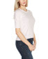 ფოტო #9 პროდუქტის Women's Rivet- Detail Puff-Sleeve Sweater