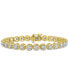 IGI Certified Diamond Tennis Bracelet (10 ct. t.w.) in 14k Yellow Gold