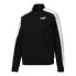 Puma Contrast Tricot Jacket Plus Womens Black Casual Athletic Outerwear 67041001 1X - фото #1