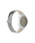 Фото #2 товара Часы и аксессуары Jones New York Мужские наручные часы Analog Two-Tone Metal Bracelet 42 мм