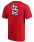 Фото #2 товара Men's Red St. Louis Cardinals Team Logo End Game T-shirt