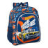 Фото #1 товара Школьный рюкзак Hot Wheels Speed club Оранжевый Тёмно Синий (32 x 38 x 12 cm)