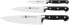 Фото #1 товара ZWILLING Professional S Messer-Set, 2-teilig (Spick-/Garniermesser 10 cm, Santokumesser 18 cm), Rostfreier Spezialstahl/Kunststoff-Griff mit Nieten, Schwarz [Made in Germany]
