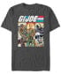 Фото #1 товара Men's G.I.Joe Portrait Panels Short Sleeve T-Shirt