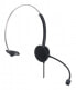 Manhattan Mono On-Ear Headset (USB) - Microphone Boom (padded) - Retail Box Packaging - Adjustable Headband - In-Line Volume Control - Ear Cushion - USB-A for both sound and mic use - cable 1.5m - Three Year Warranty - Headset - Head-band - Office/Call center - Bla