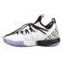 AND1 Attack 2.0 Basketball Mens Black, Purple Sneakers Athletic Shoes AD90028M-