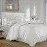 Фото #5 товара Full/Queen Annabella Reversible Duvet Cover Set White - Stone Cottage