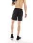 AllSaints Underground swim shorts in black