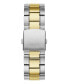 Фото #3 товара Men's Date 2-Tone Stainless Steel Watch 42 mm