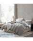 Фото #2 товара Super Soft Prewashed 3 Piece Duvet Cover Set - Zipper Closure (comforter not included)