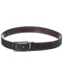 Фото #1 товара Hart Schaffner & Marx Techno Grain Reversible Leather Belt Men's