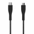 USB-C Cable Aisens A107-0349 Black 1 m (1 Unit)
