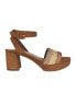 ფოტო #2 პროდუქტის Women's Norann Memory Foam Block Heel Platform Sandals