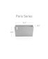 Фото #3 товара Paris Durable Modern Plastic Rectangular Planter, 31.5in