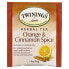 Flavored Herbal Tea, Orange & Cinnamon Spice, Caffeine Free, 20 Tea Bags, 1.41 oz (40 g)