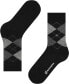 Фото #9 товара Burlington Women's Marylebone Socks Breathable Climate Regulating Odour-Inhibiting Wool with Flat Seam Pressure-free Toe Argyle Fashionable One-SIZE-FITS-ALL as a Gift 1 Pair