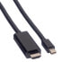 Фото #1 товара VALUE Mini DisplayPort Cable - Mini DP-UHDTV - M/M - 1 m - 1 m - Mini DisplayPort - Male - Male - Straight - Straight
