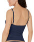 Michael Michael Kors 259502 Womens Hardware Detail Tankini Top Swimwear Size S