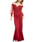 Фото #1 товара Kalinnu Beaded Lace Gown Women's