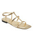 Фото #1 товара Women's Marris Square Toe Strappy Flat Sandals