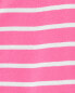 Фото #6 товара Baby 1-Piece Striped 100% Snug Fit Cotton Footie Pajamas 24M