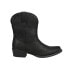 Фото #1 товара Roper Riley Scroll Embroidered Snip Toe Cowboy Booties Womens Black Casual Boots