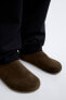Фото #2 товара Мужские сандалии ZARA Сплит-замшевые минималистичные