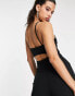 Фото #6 товара ASOS DESIGN high neck jumpsuit with cut out back in black