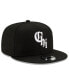 ფოტო #5 პროდუქტის Men's Black Chicago White Sox City Connect 9FIFTY Snapback Adjustable Hat