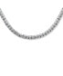 Фото #2 товара Bling Jewelry classic Traditional Bridal Cubic Zirconia AAA CZ Square Princess Cut Channel Set Tennis Necklace Collar For Women Wedding Prom