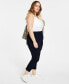 Фото #3 товара Plus Size Compression Ankle Pants, Created for Macy's