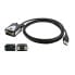 Фото #1 товара Кабель USB 2.0 к Серийному RS-422/485 1S с защитой от перенапряжения 1.8м - Exsys - Digital
