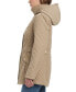 Women's Hooded Stand-Collar Quilted Coat