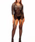 Plus Size One Piece Elegant Lingerie Body Stocking